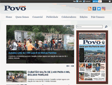 Tablet Screenshot of povodecubatao.com.br